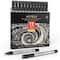 Arteza® Black Extra Fine Acrylic Paint Markers, 12ct.